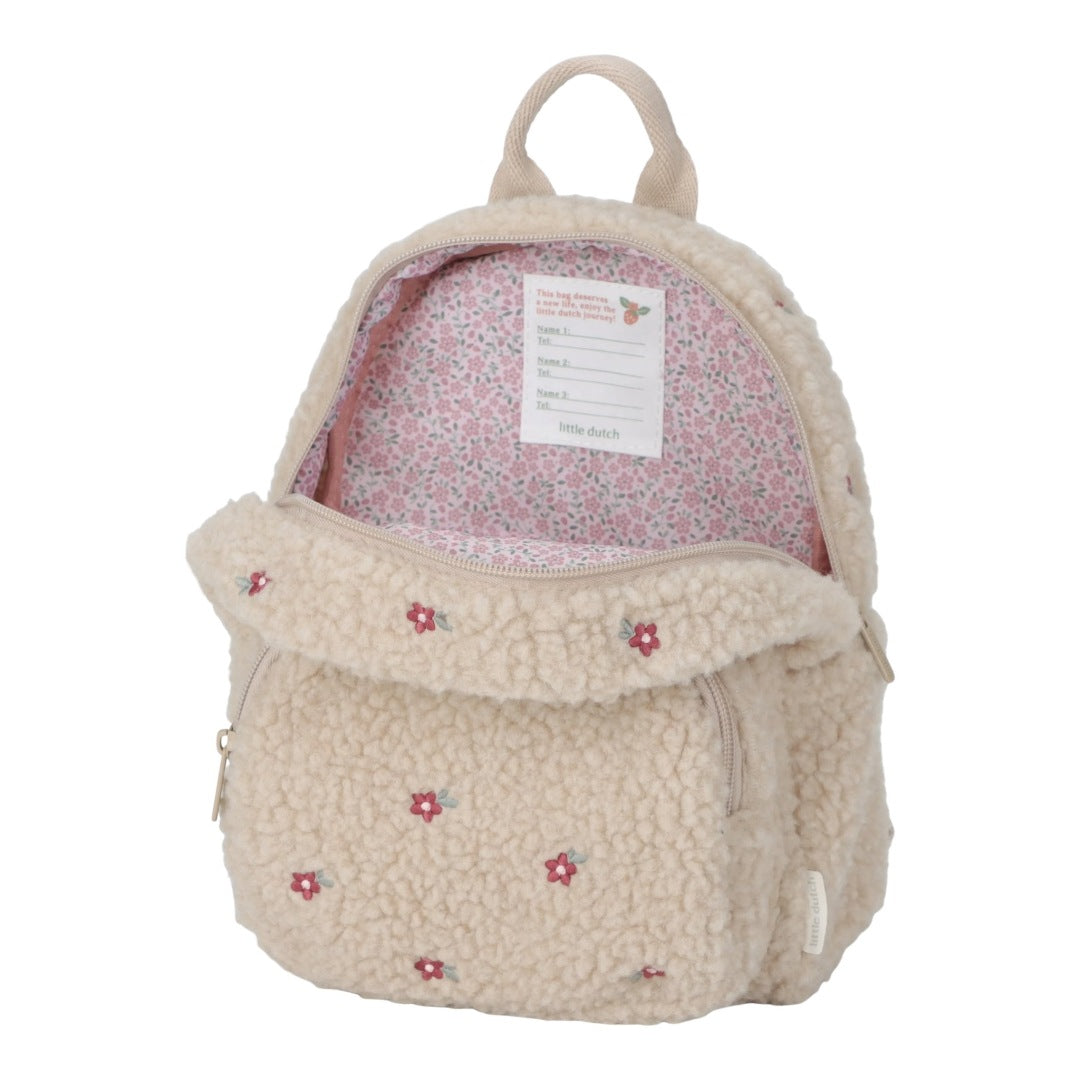 Teddy backpack Sand