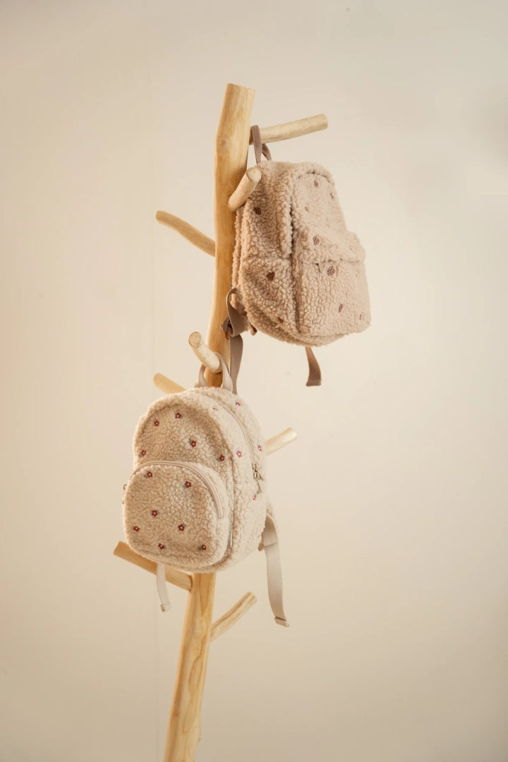 Teddy-Rucksack Taupe