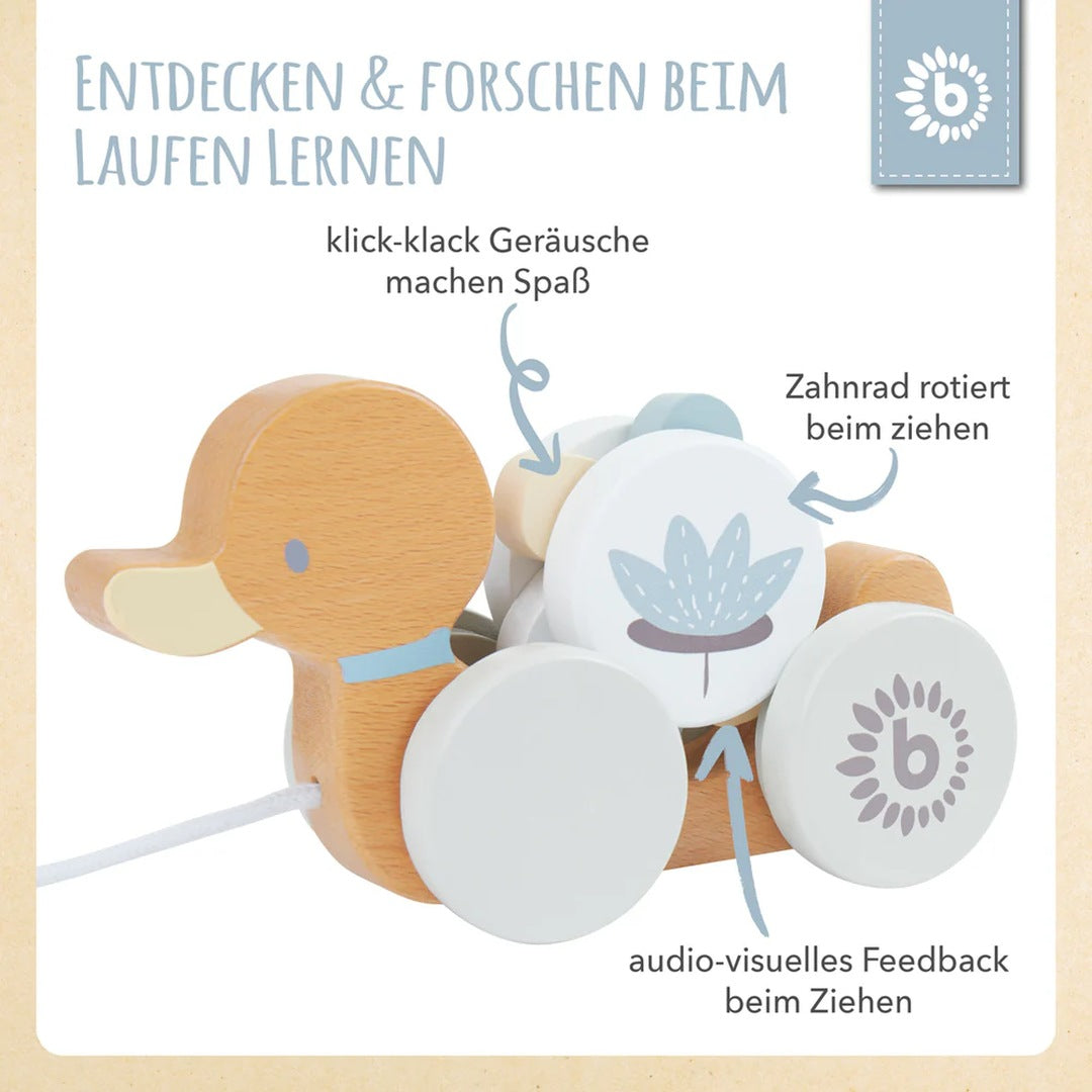 Pull-along duck | bieco