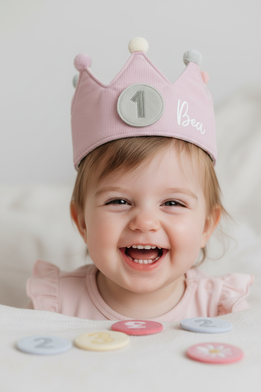 Birthday Crown Pink – Crown for Children's Birthdays
