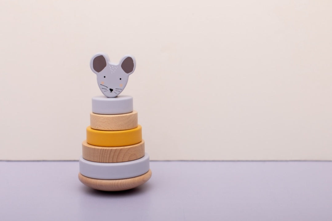 Wooden Stacking Tower - Mrs. Mouse - For Birth | Trixie