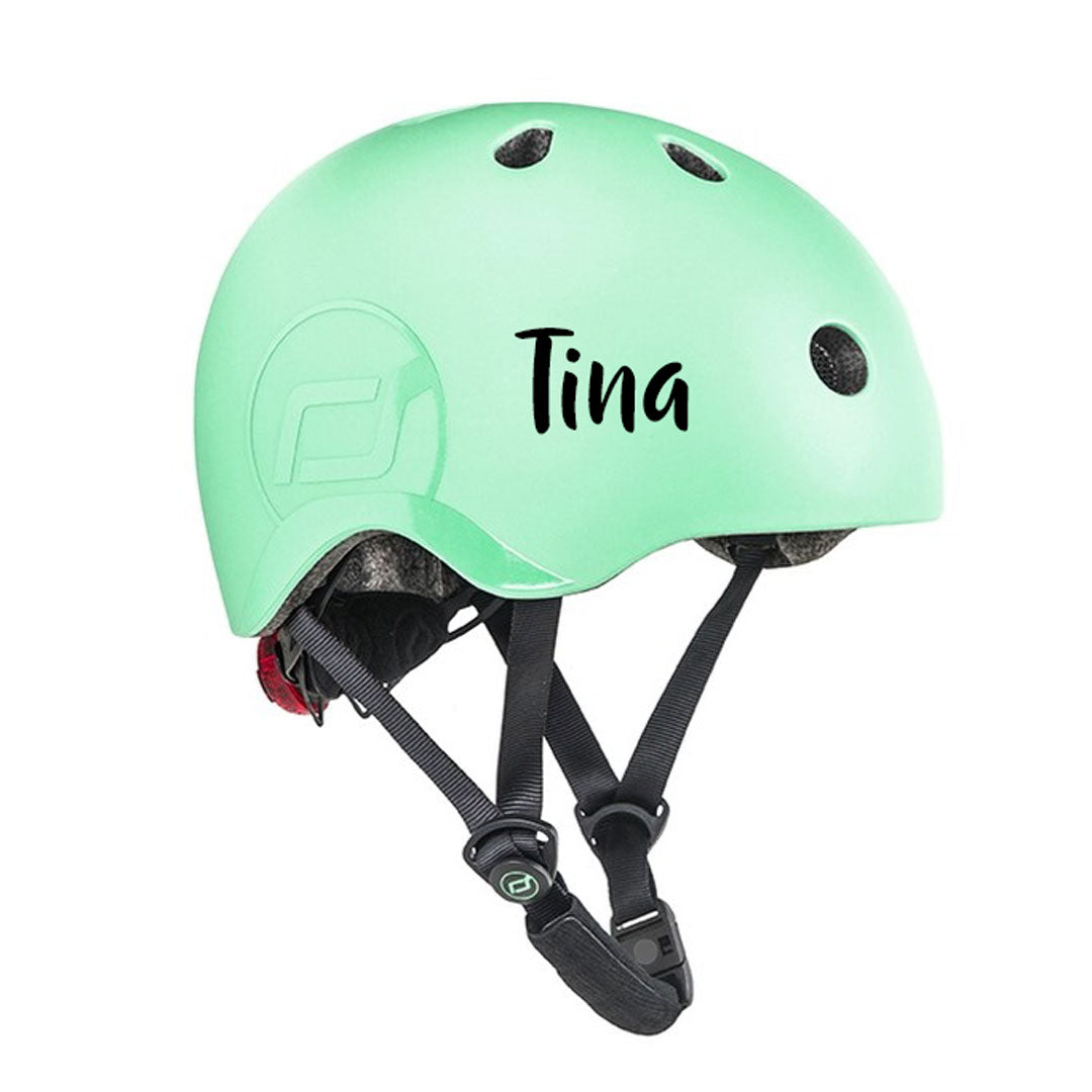 Casque de vélo taille SM, Kiwi | Scoot &amp; Ride