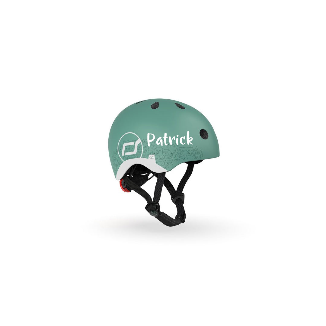Bicycle helmet size XXS-S, Forest | Scoot and Ride