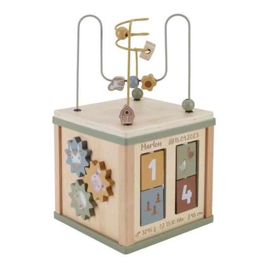 Little Farm Activity Cube - For Birth