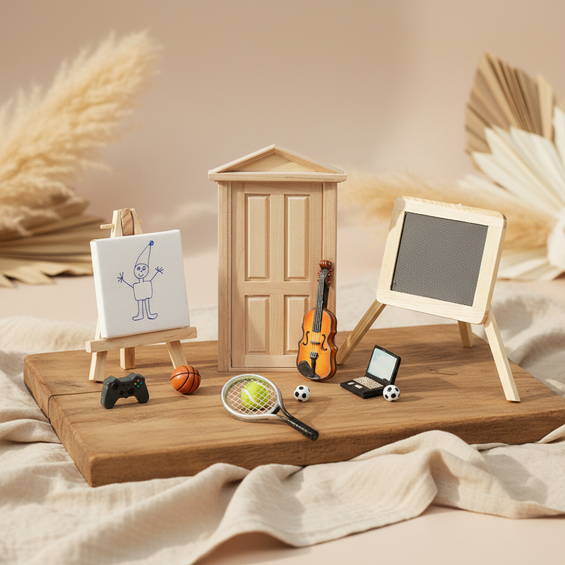 Achetez les accessoires Wichtel pour la crèche / l'école - Set I de Schmatzepuffer