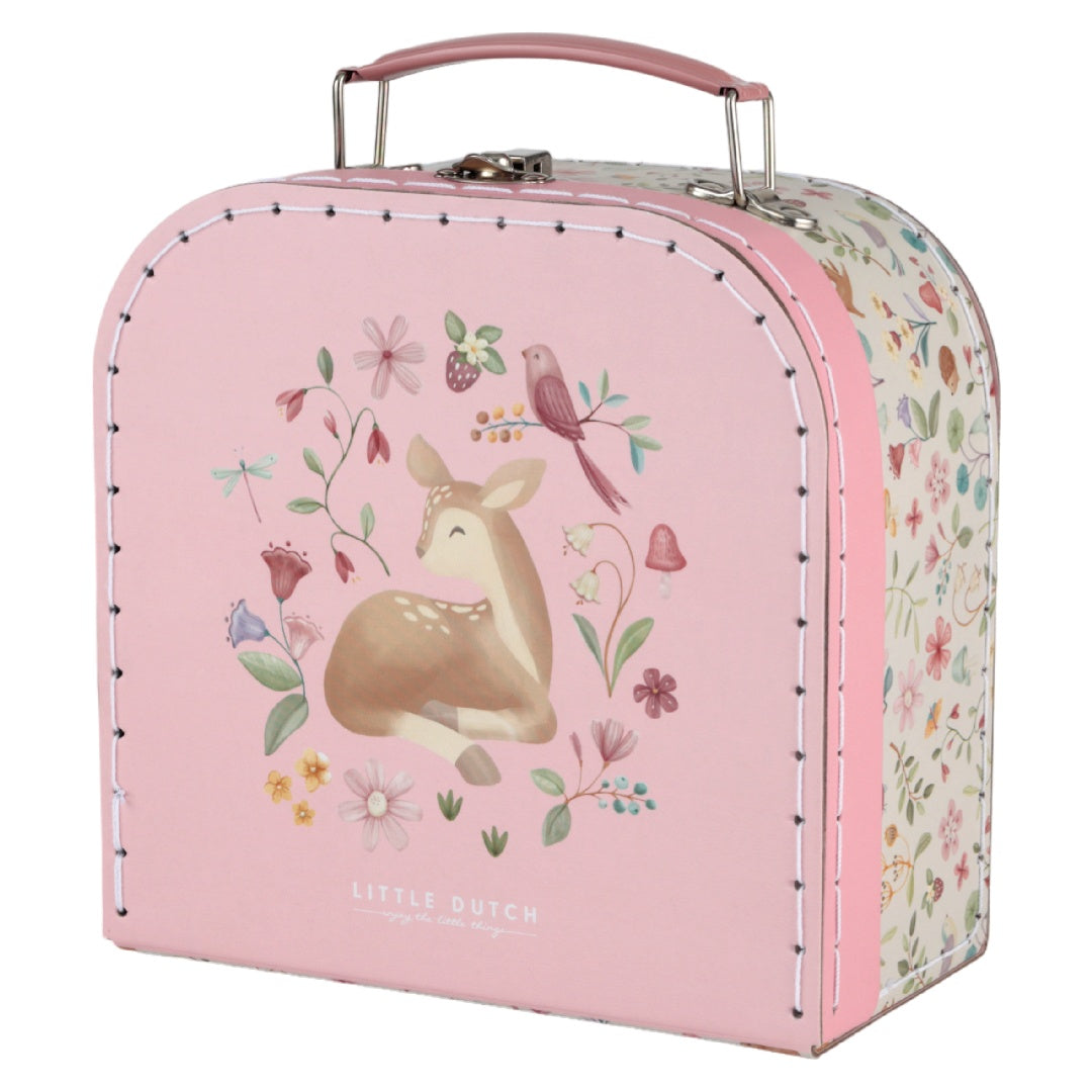 Tea set with suitcase Fairy Garden | Little Dutch