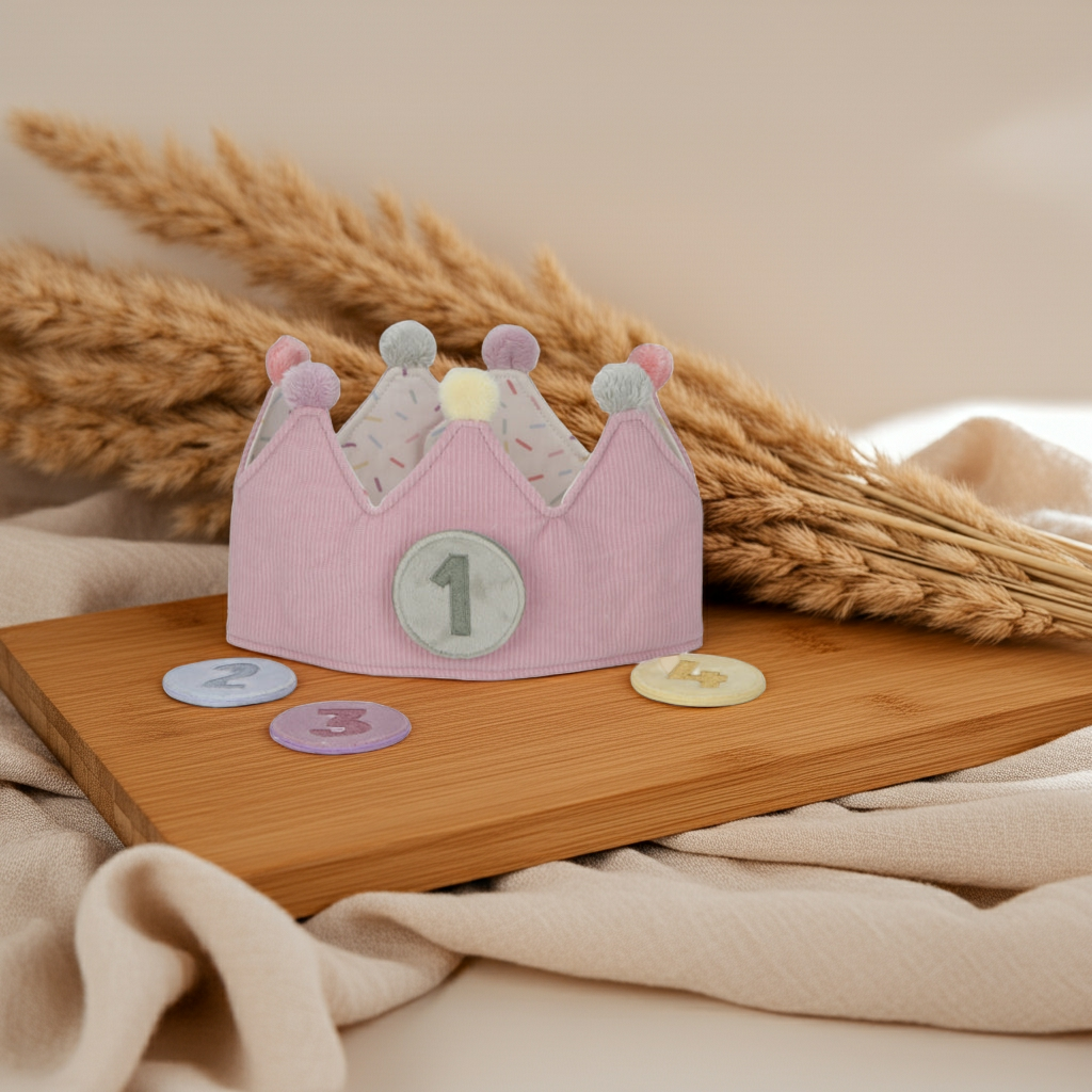 Birthday Crown Pink – Crown for Children's Birthdays