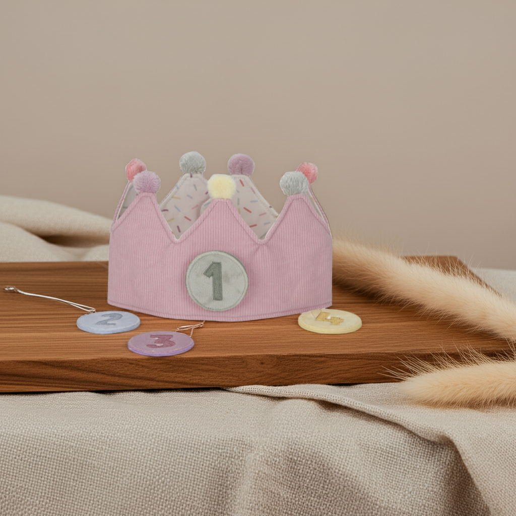 Birthday Crown Pink – Crown for Children's Birthdays