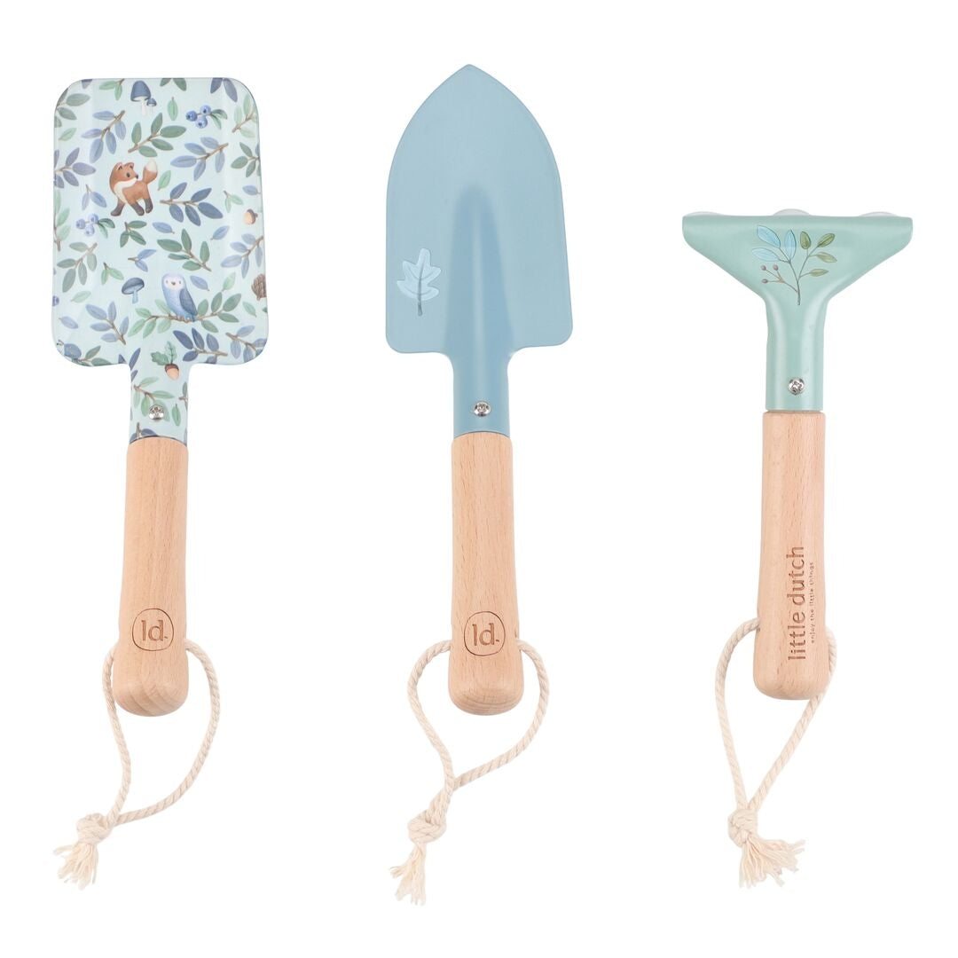Kit d'outils de jardinage pour enfants Les amis de la forêt