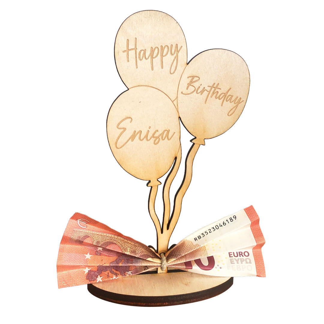 Birthday cash gift | Smacking puffs