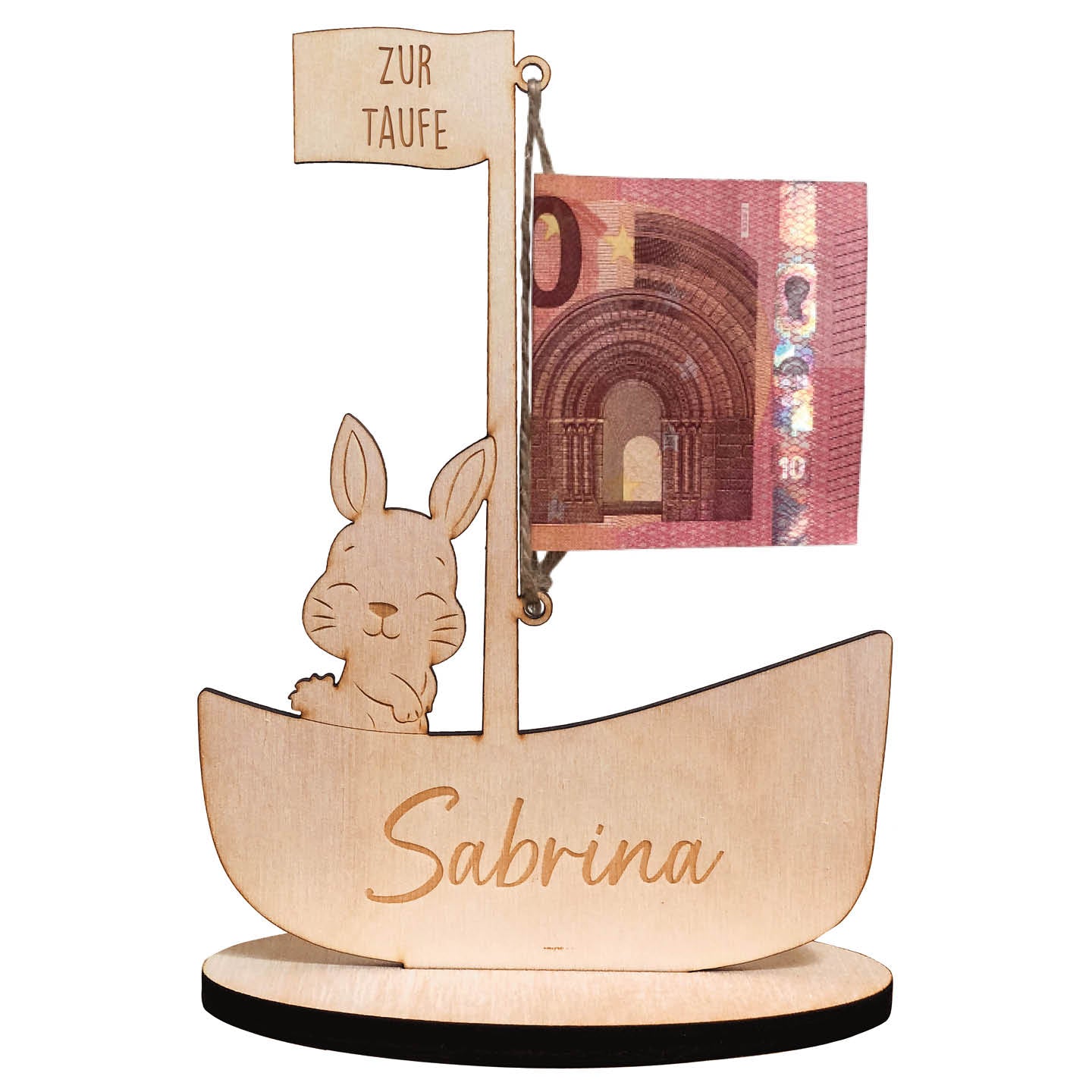 Cash gift boat, 12.5 x 17.7 cm | Smacking buffer