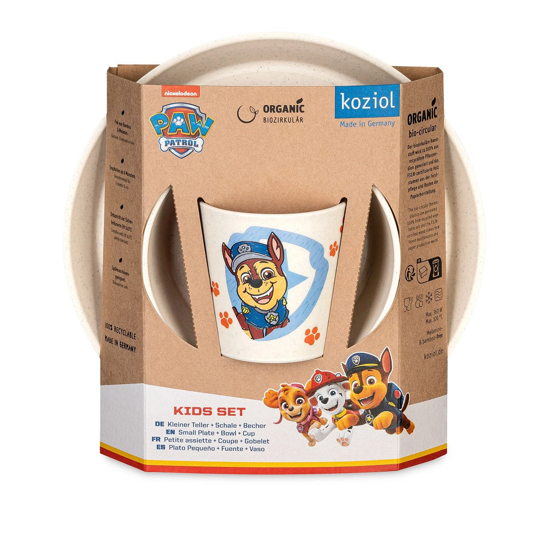 Geschirrset Connect Grow Paw Patrol 3-teilig, sand | Koziol