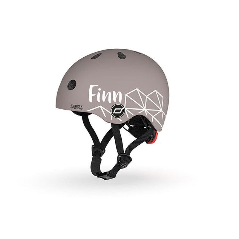 Helmet XXS Graphics brown lines | Scoot and ride