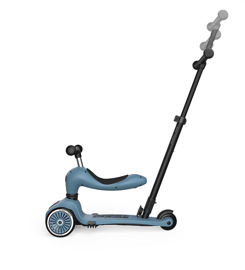 Highwaykick 1 Push &amp; Go steel | Scoot and ride