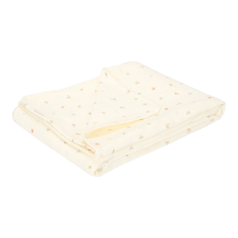Couverture d'été hydrophile pour lit d'enfant Forest Treasures | Little Dutch