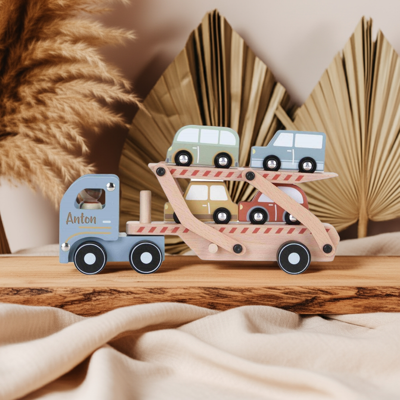 Holz-Auto-Transporter Essentials