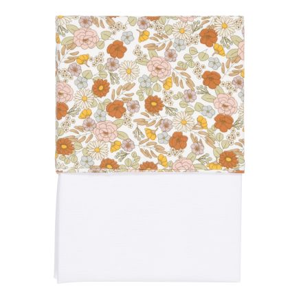 Kinderbettlaken Vintage Little Flowers 110 x 140 cm | Little Dutch