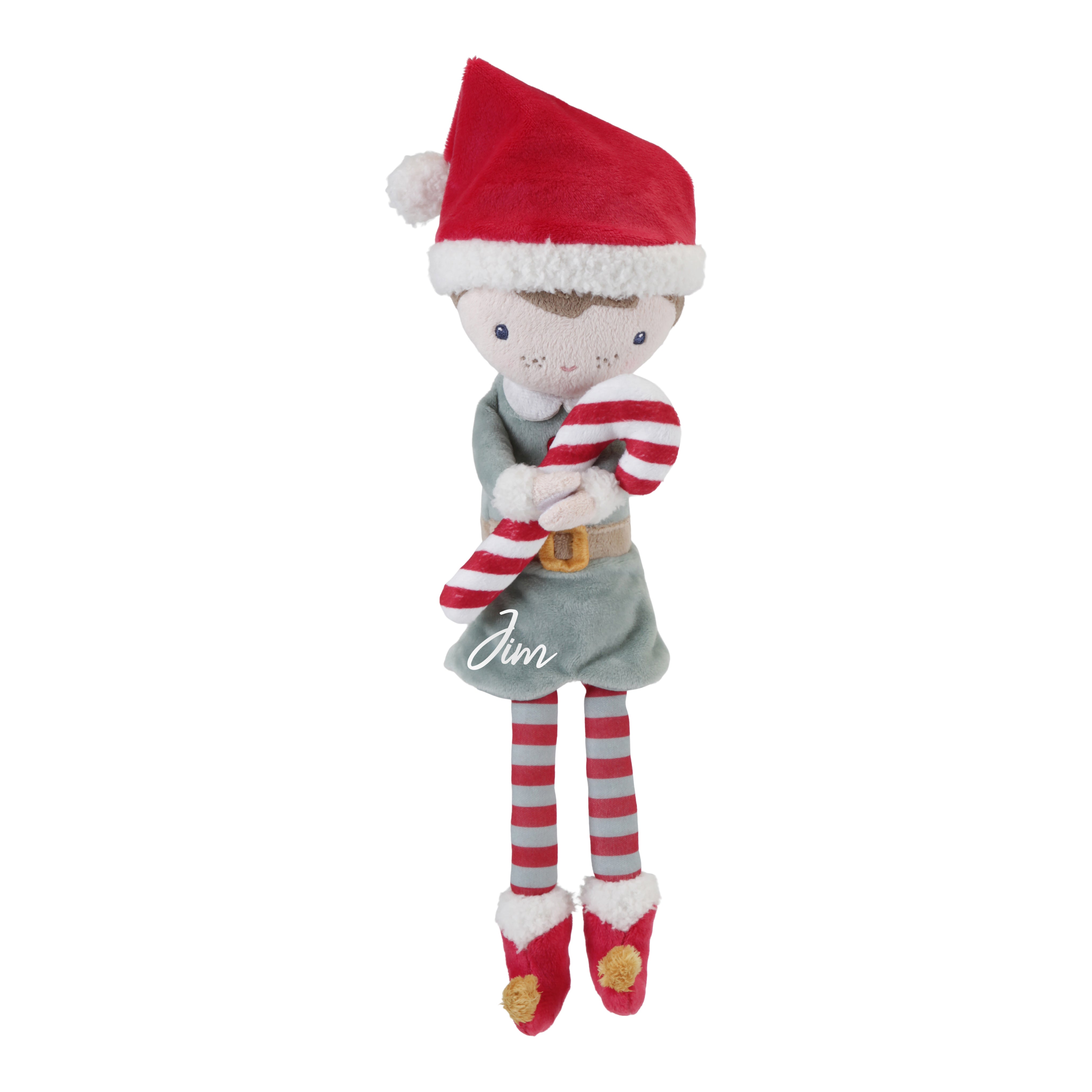 Winterpuppe Jim 35 cm | Kuschelpuppe für Kinder