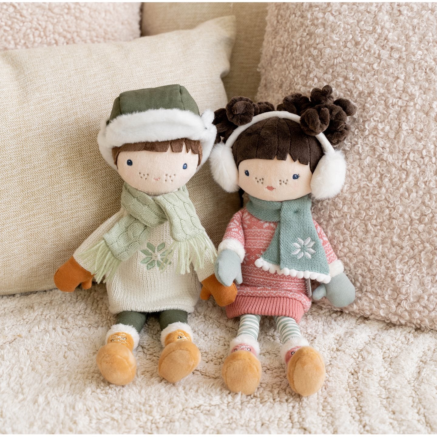 Poupée en tissu Sam 35 cm