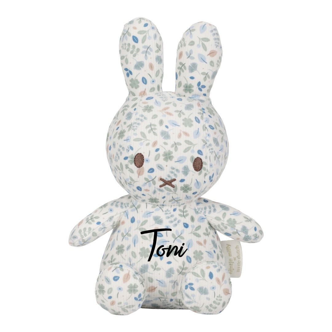 Peluche Lapin Lucky Leaves imprimé all-over, 20 cm x Miffy
