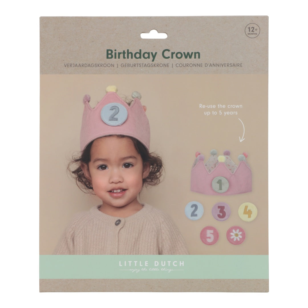 Birthday Crown Pink – Crown for Children's Birthdays
