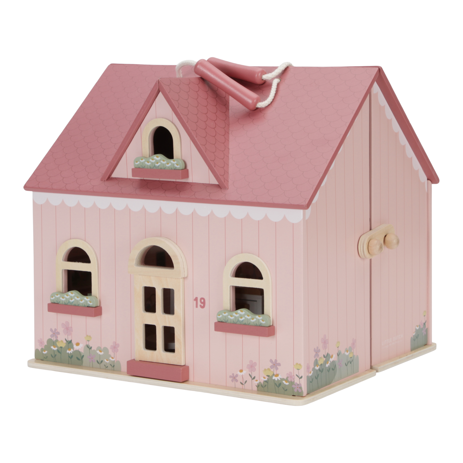Maison de poupées portable