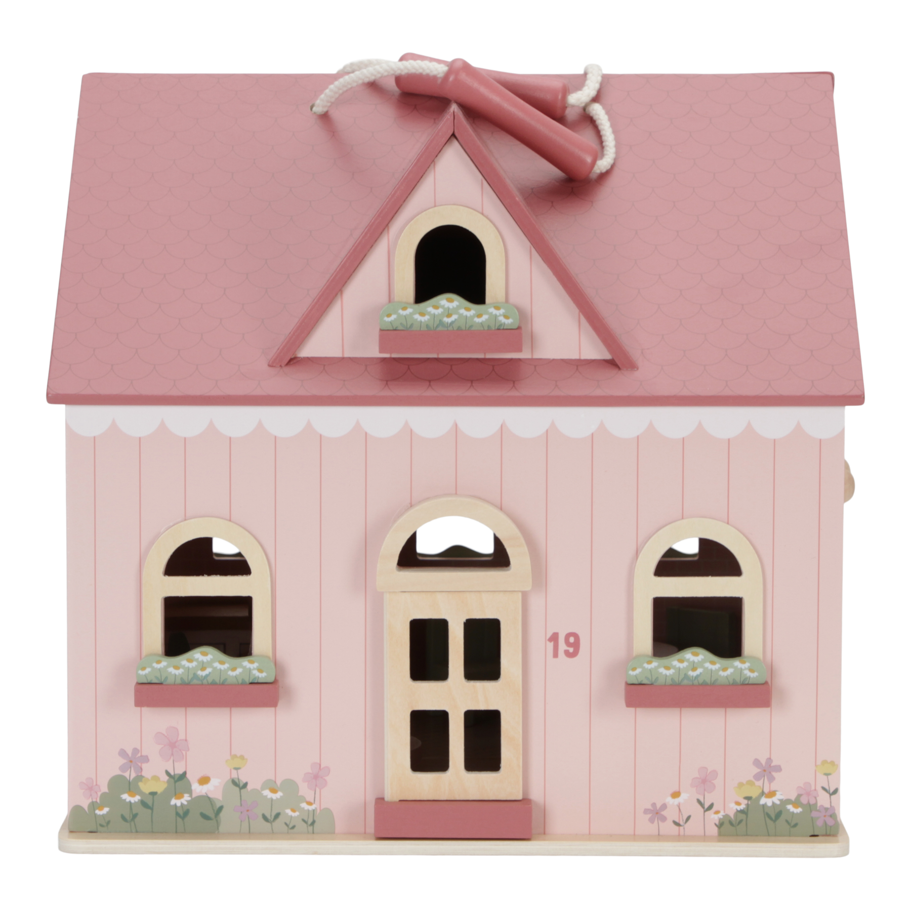 Maison de poupées portable