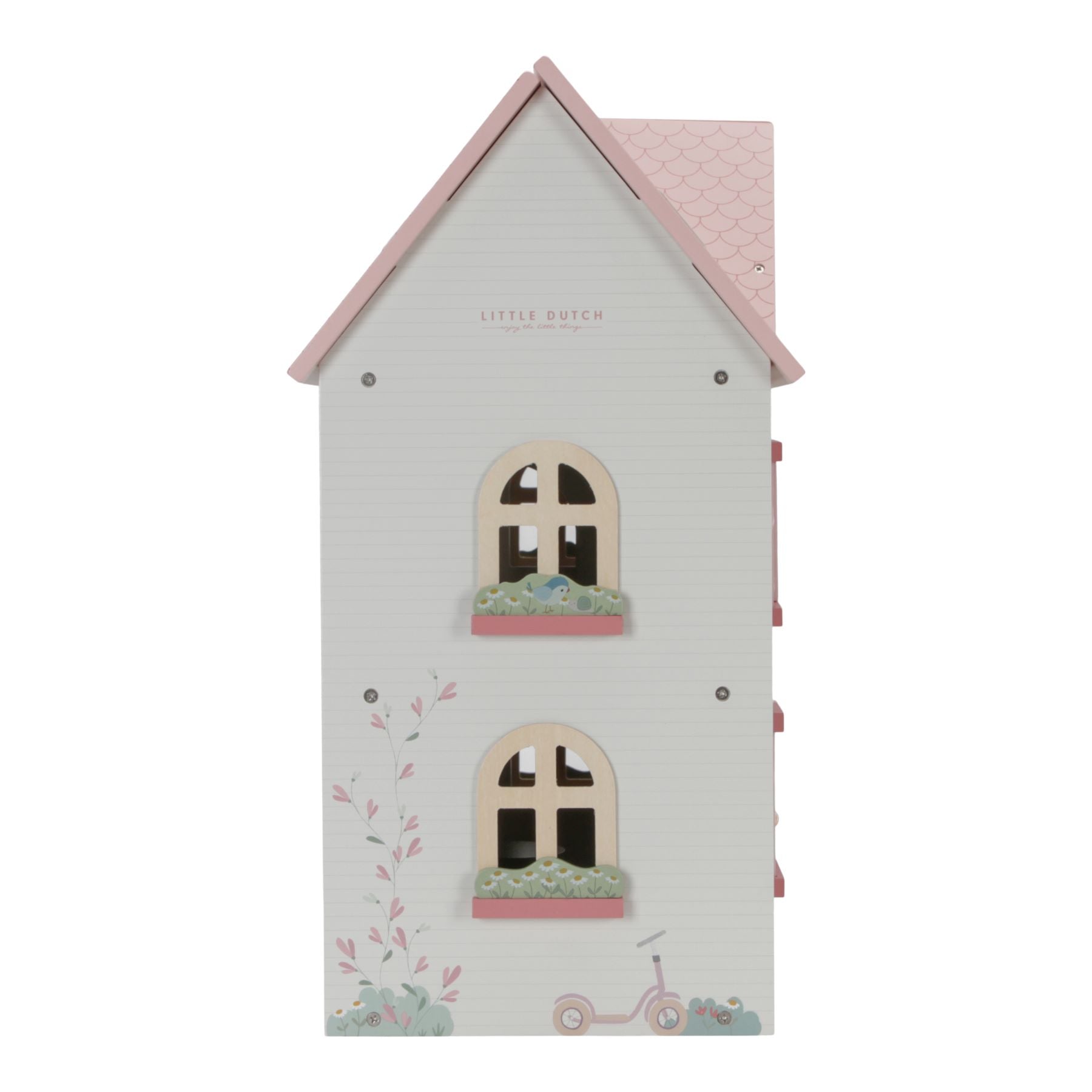 Wooden dollhouse