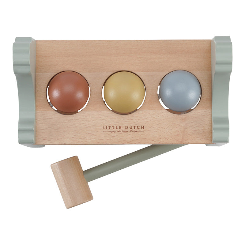 Hammer bench with balls Little Farm "For Birth"