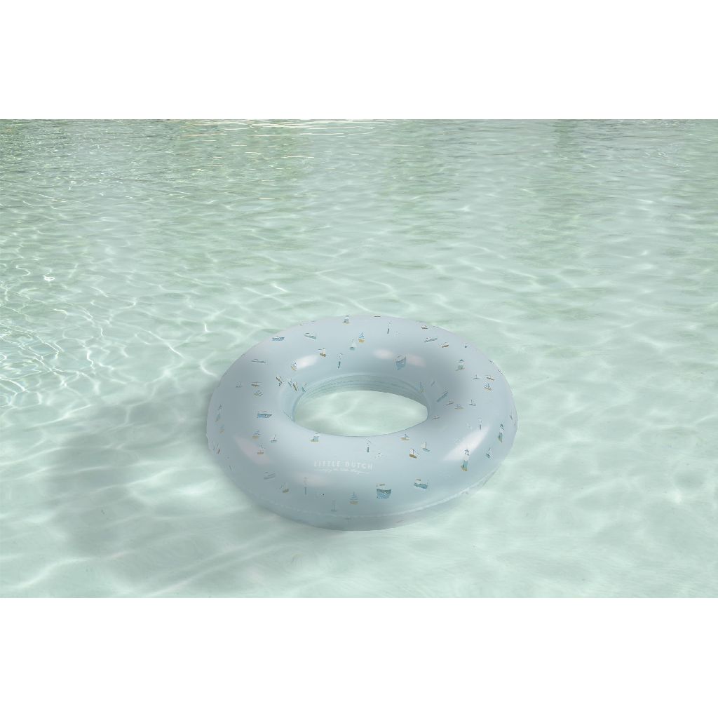 Bouée de natation pour enfants de 50 cm en bleu – Design maritime
