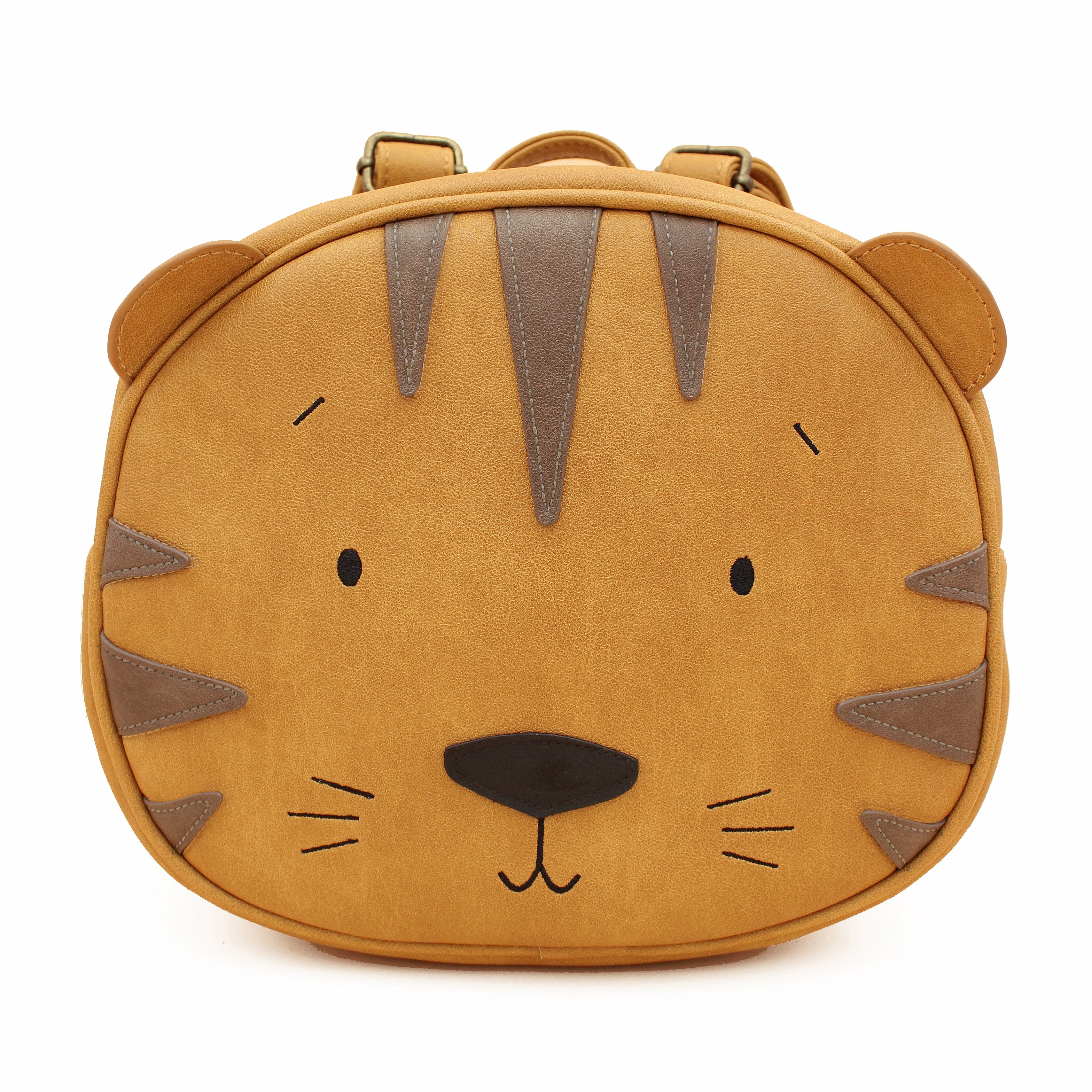 Grand sac à dos Tiger Theodor, orange | Little Who