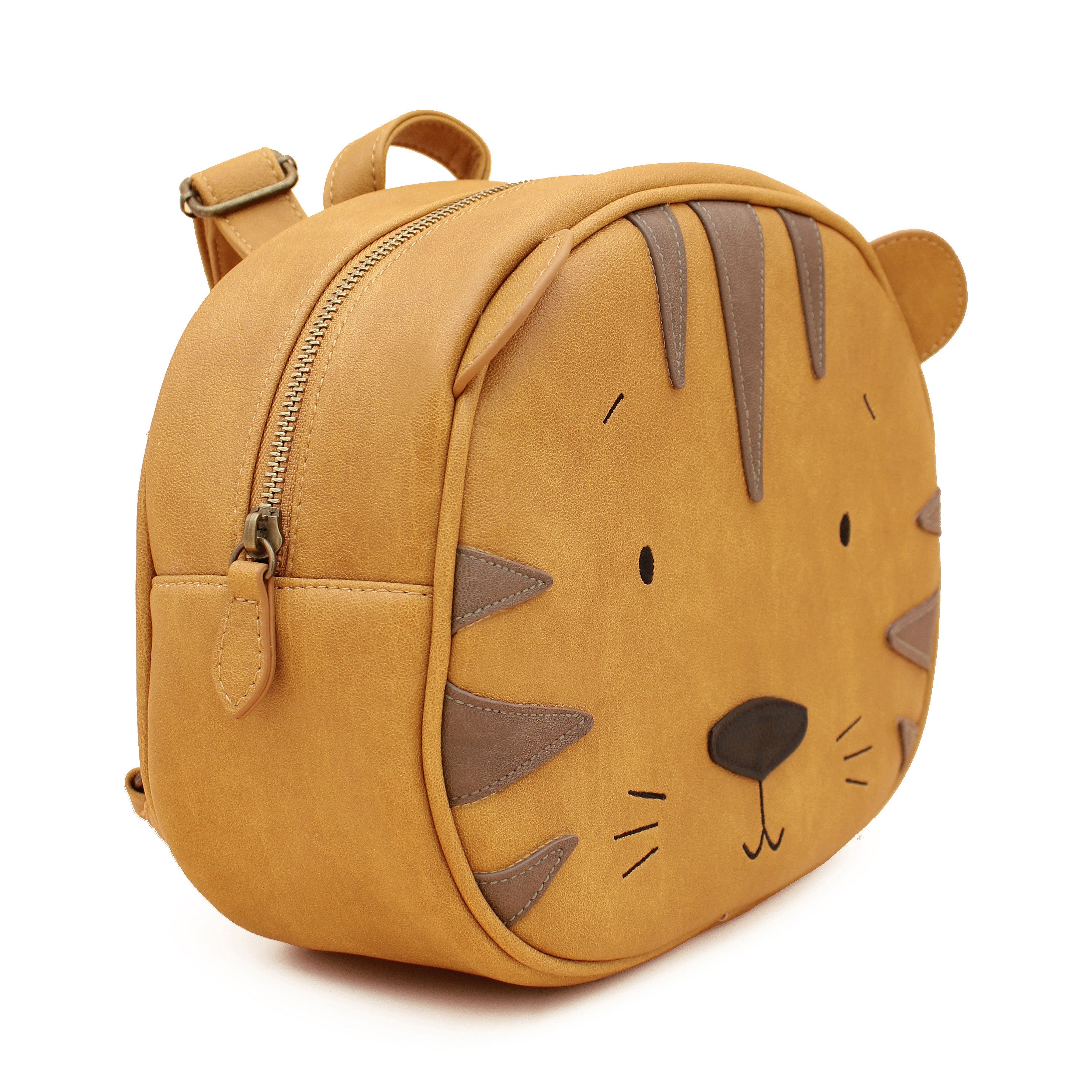 Tiger Theodor Backpack Large, Orange | Little Who