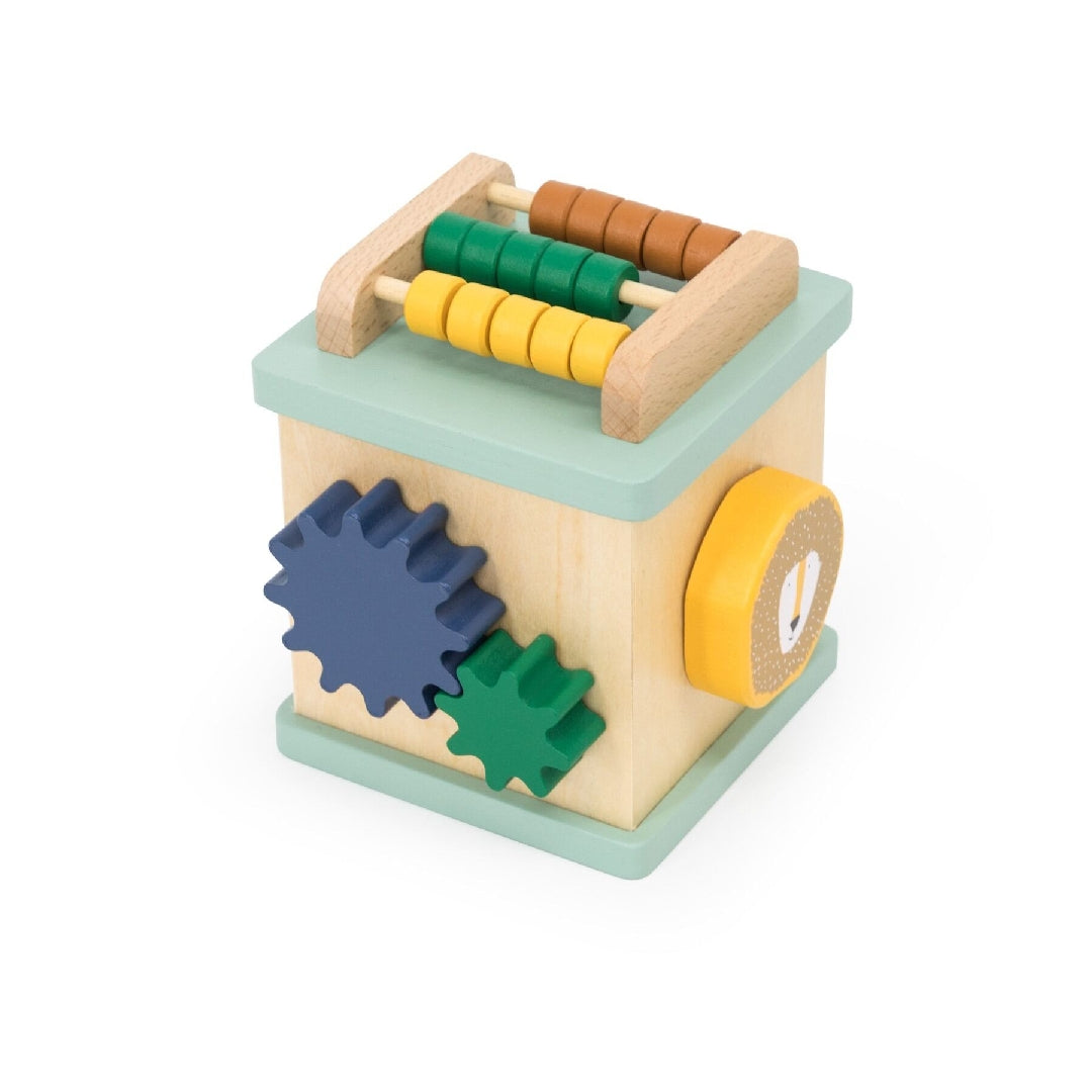 Mini wooden activity cube - for newborns | Trixie