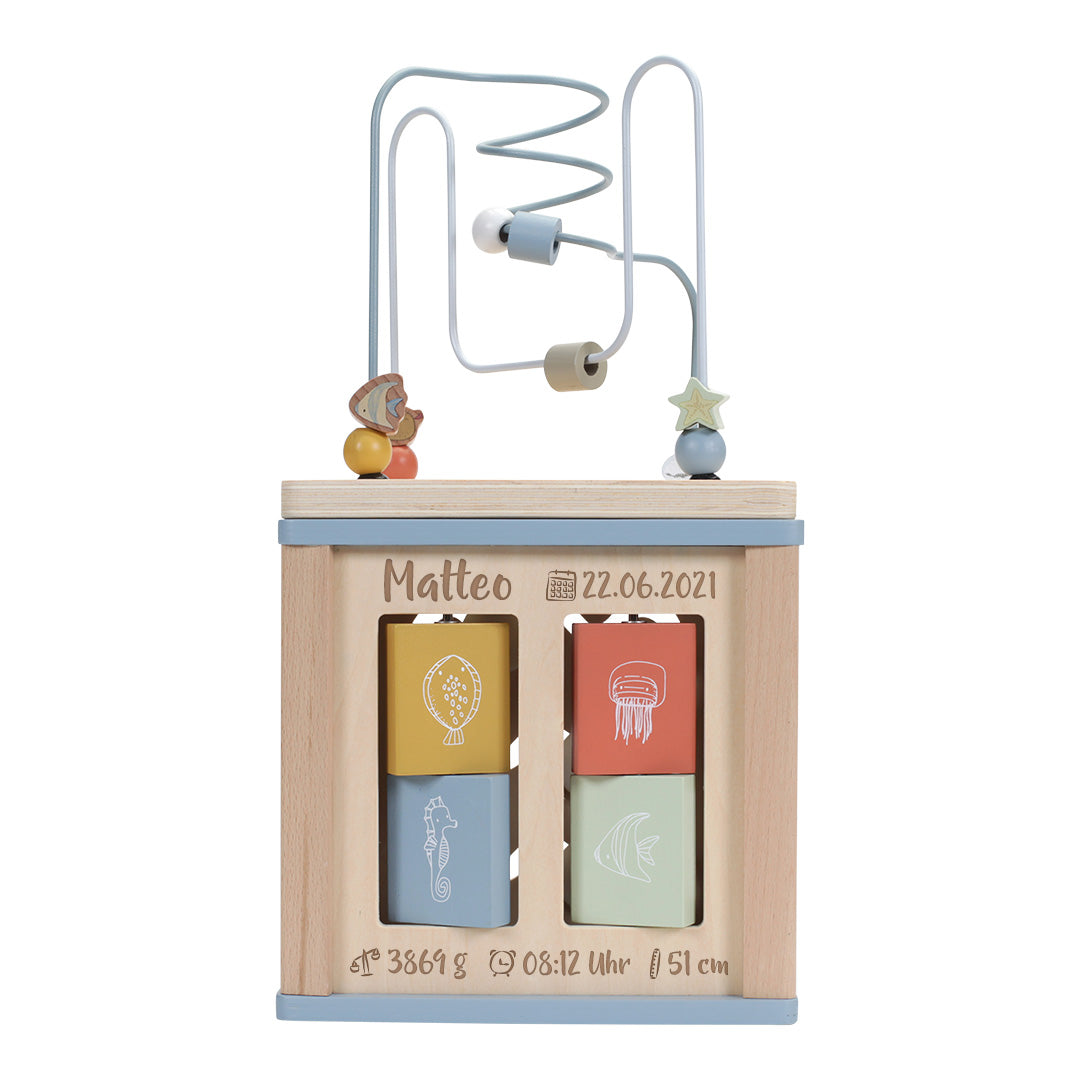 Activity Cube Ocean - Gift for Birth