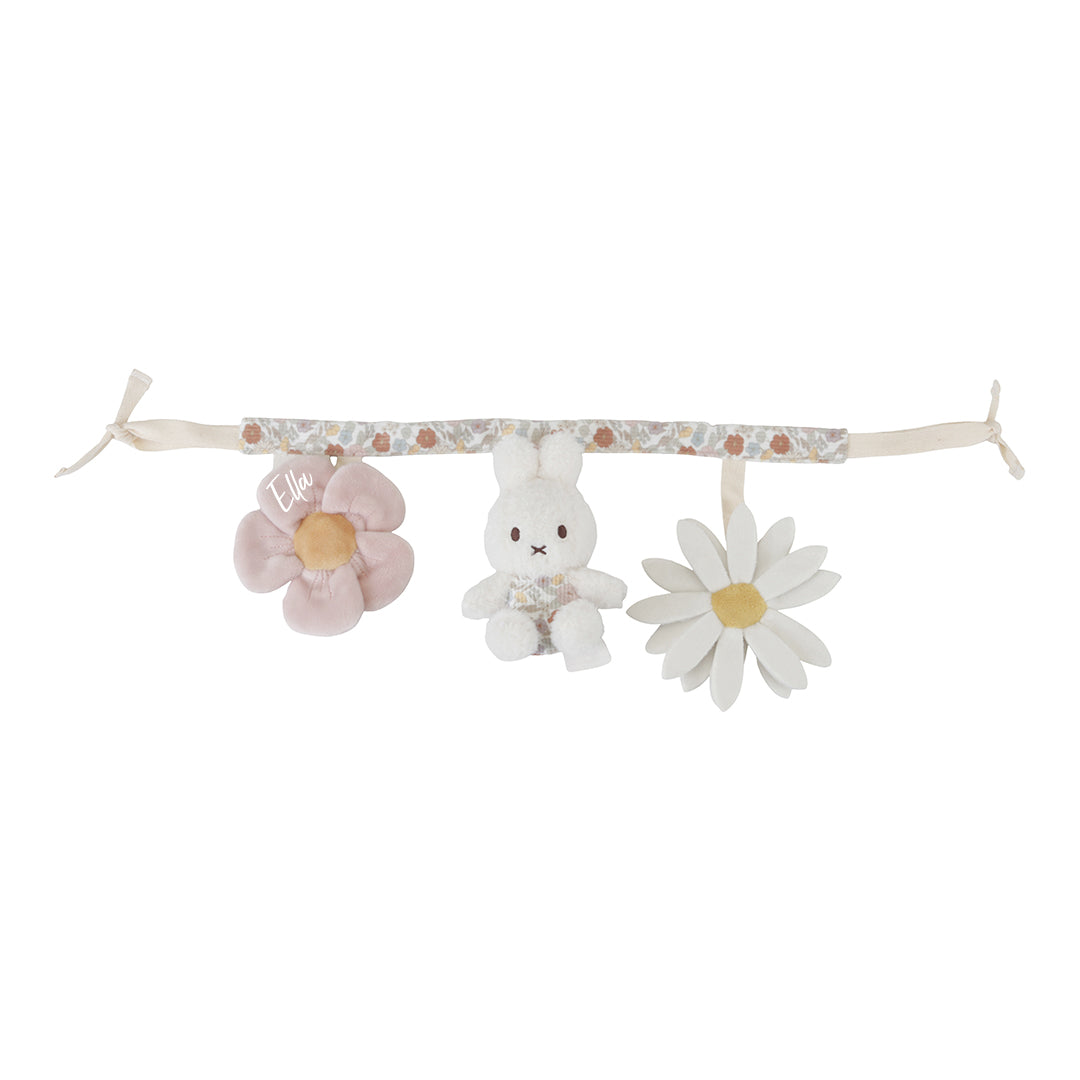 Vintage Little Flowers x Miffy Baby Car Seat Toy