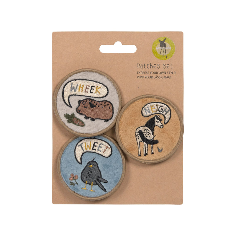 School Bag Patches Set - Happy Prints | Lässig