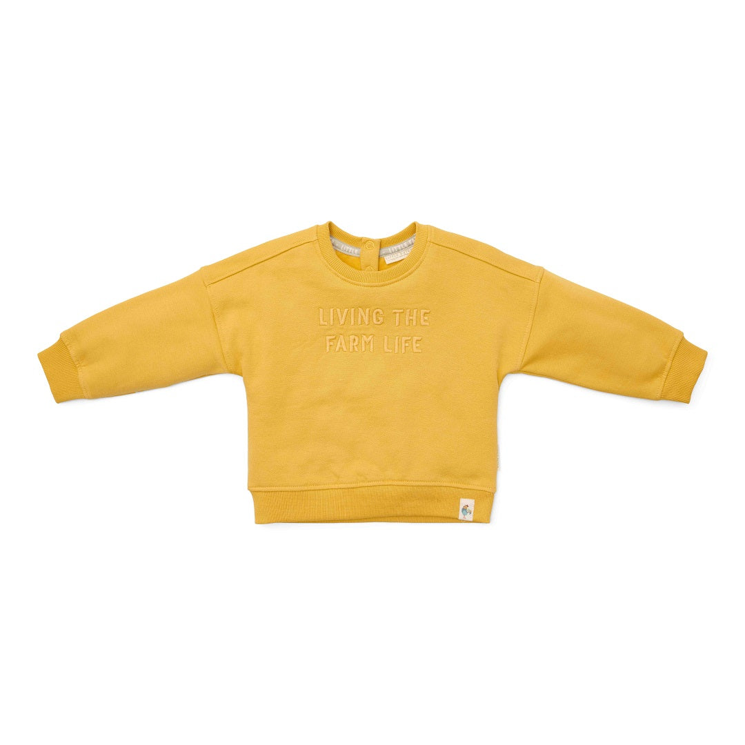 Sweater Mustard Yellow for Babies and Children