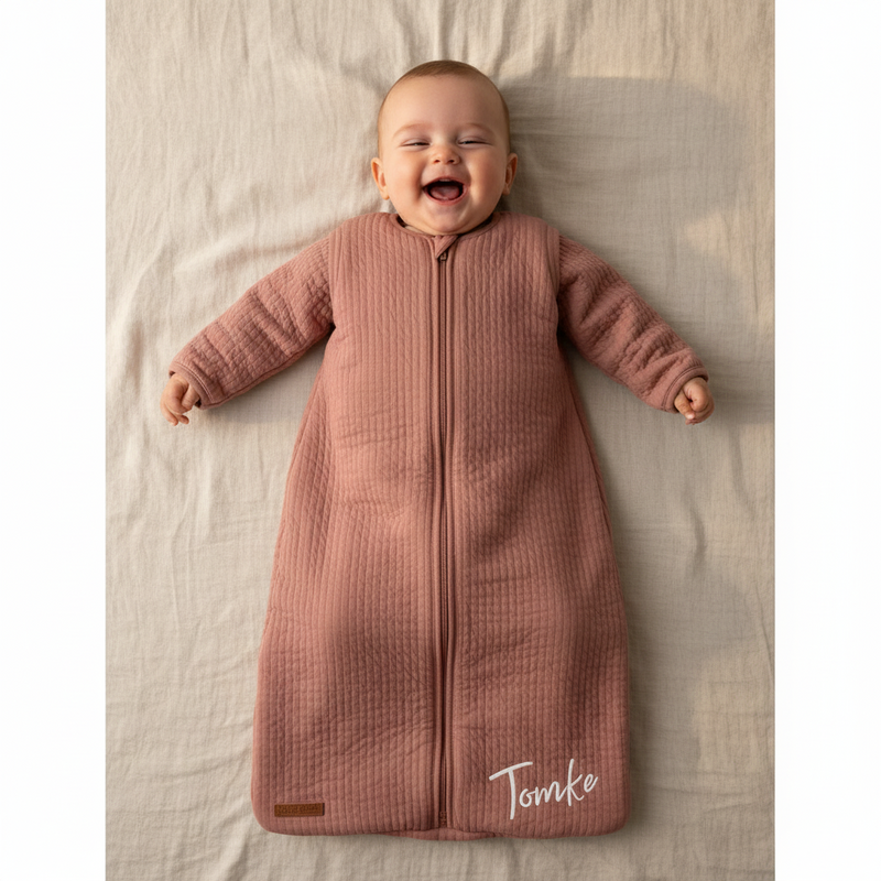 Winter Sleeping Bag 90 cm Pure Pink Blush for Babies