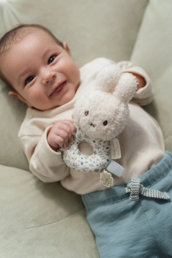 Rattle rabbit Lucky Leaves x Miffy