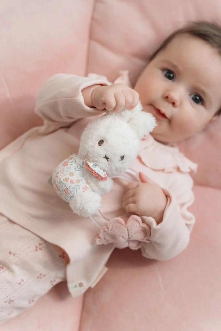 Ring rattle rabbit Lucky Blossom x Miffy