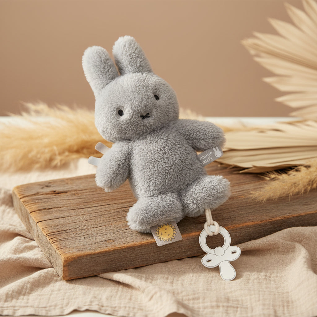Miffy Fluffy Blue Comforter for Babies