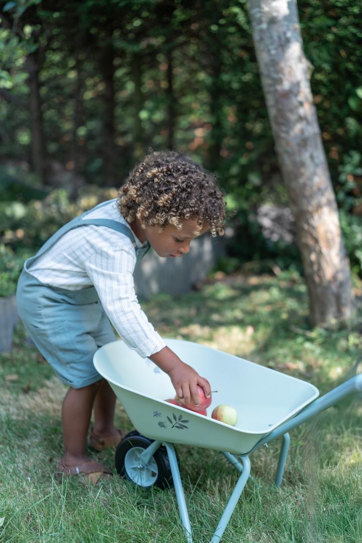 Brouette Enfant Verte – Jouet de Jardin pour Enfants