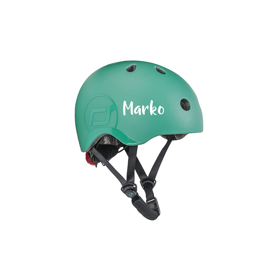 Casque de vélo taille SM, Forest | Scoot &amp; Ride