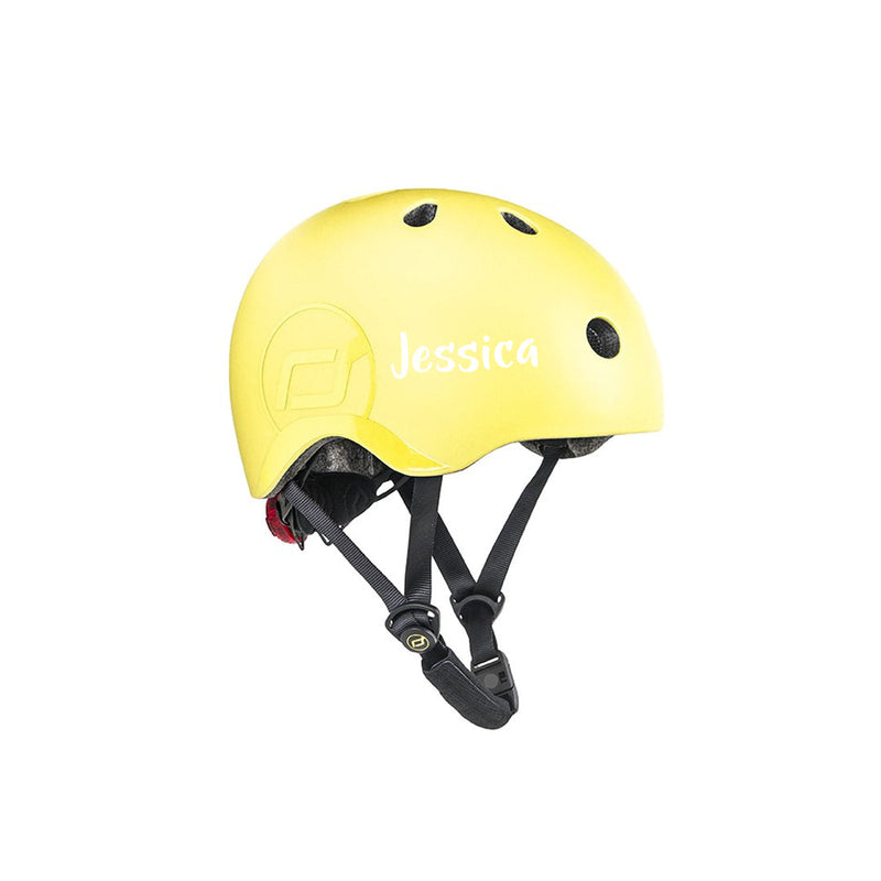 Bicycle helmet size SM, Lemon | Scoot &amp; Ride