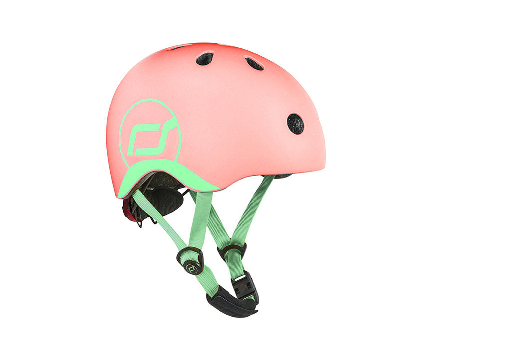 Casque de vélo taille XXS-S, couleur pêche | Scoot &amp; Ride