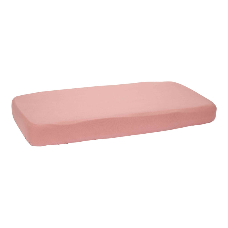 Fitted sheet for children's bed Pure Pink Blush 60 x 120 cm | Little Dutch