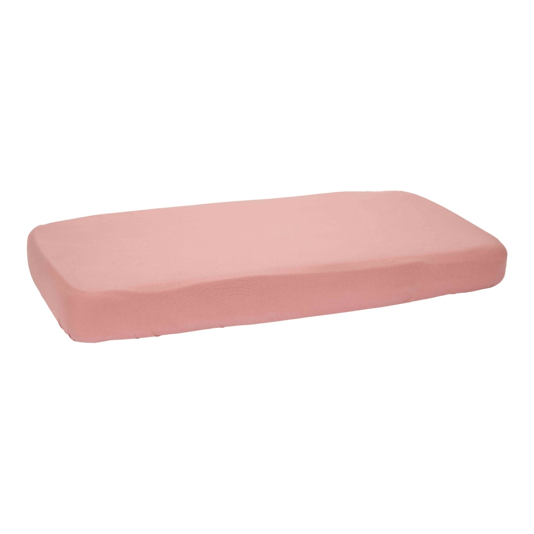Fitted sheet for cradle Pure Pink Blush 40 x 80 cm | Little Dutch