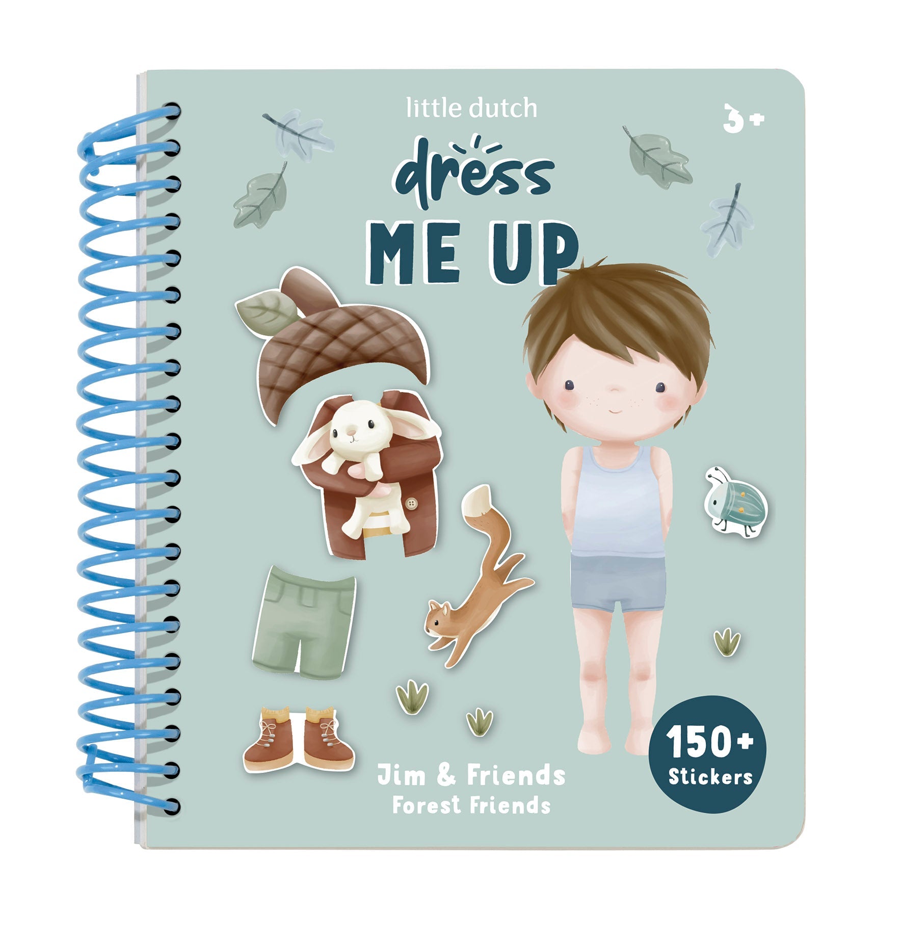 Sticker book Dress Me Up - Forest Friends | Little Dutch