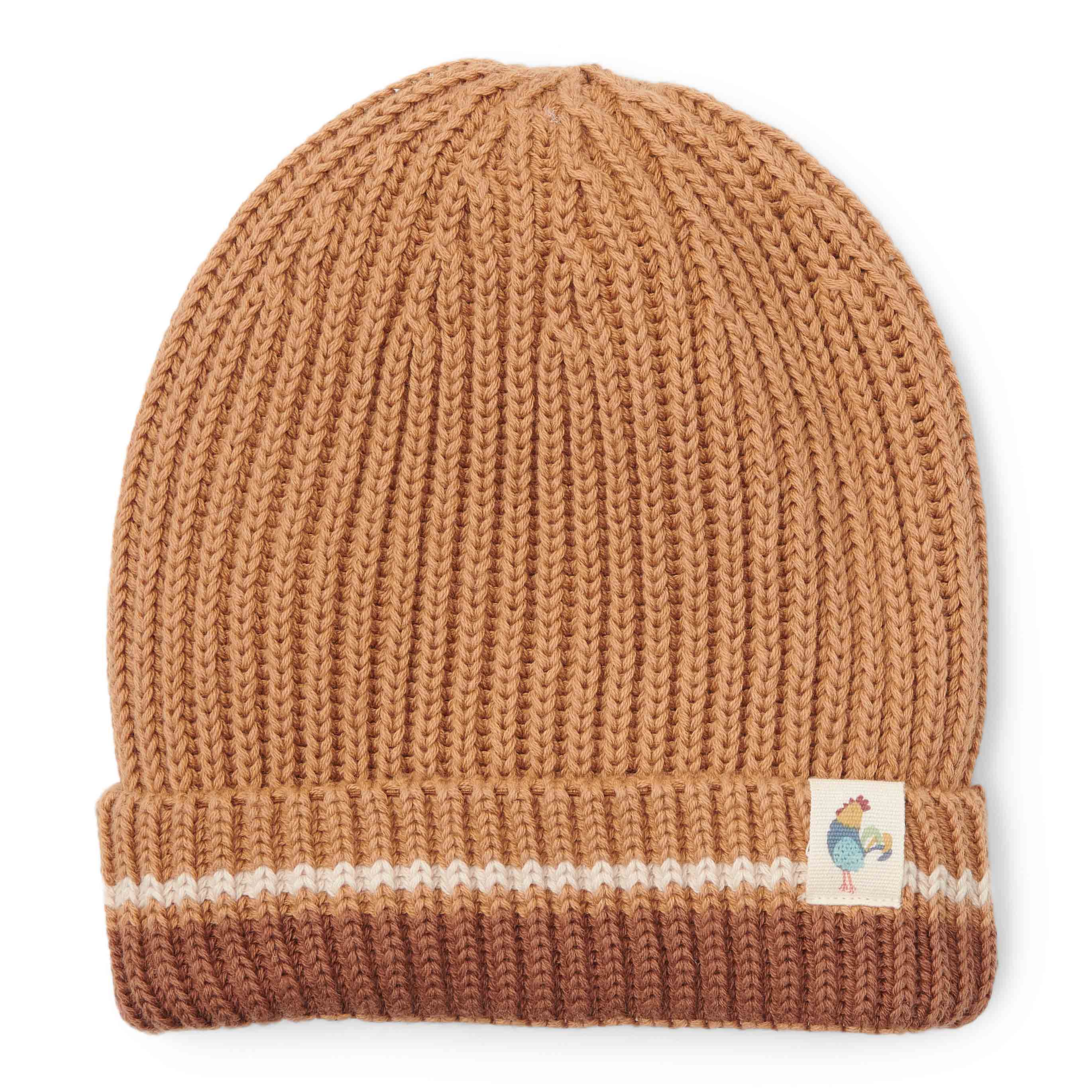 Strickmütze Braun für Babys und Kinder