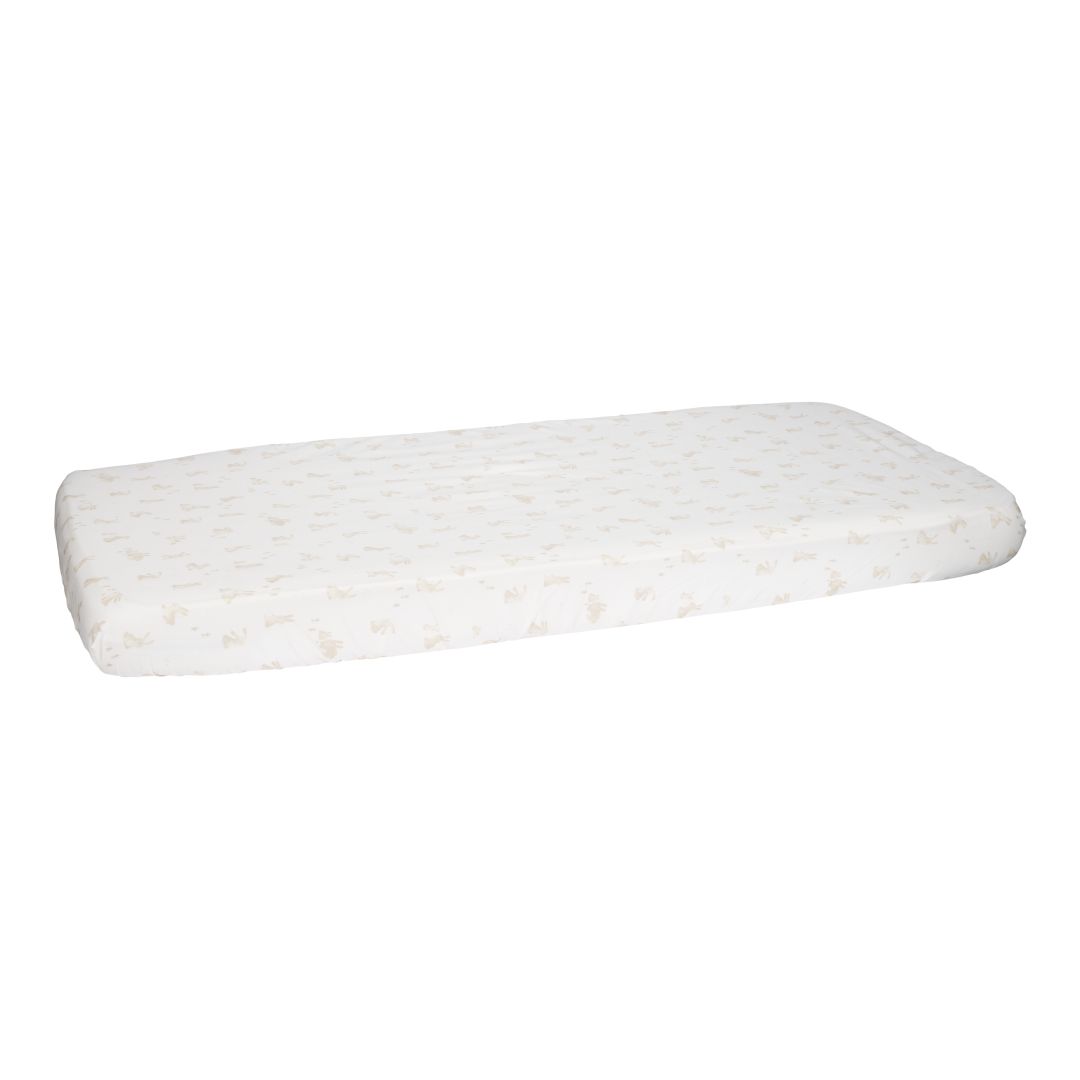 Fitted sheet Baby Bunny 70 x 140/150 cm | Little Dutch
